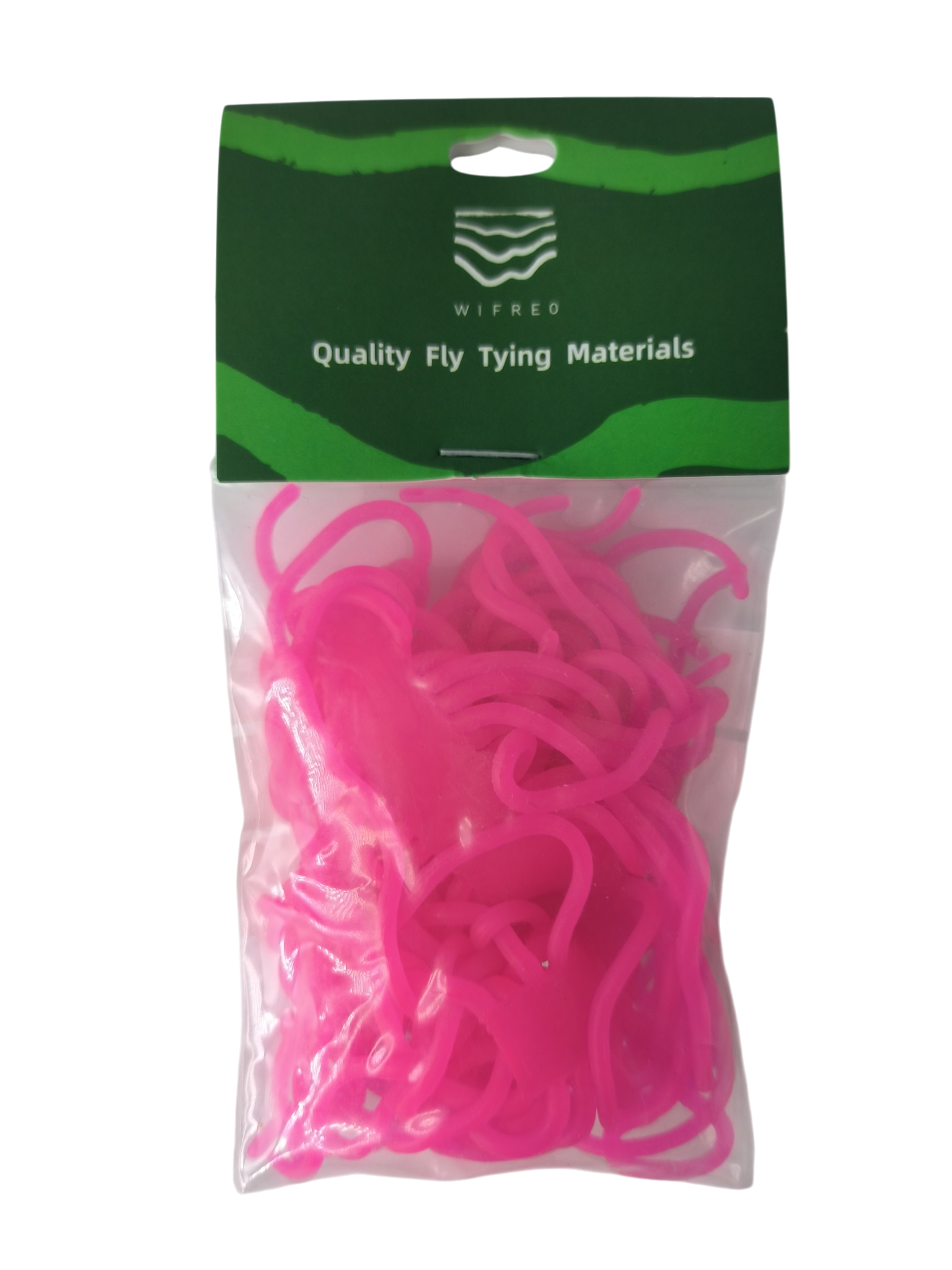 Wifreo Squirmy Wormy Silicone Material — Tan retail blister pack